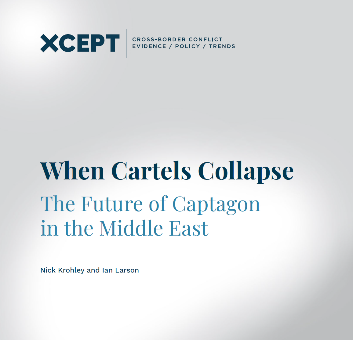When Cartels Collapse: The Future of Captagon in the Middle East